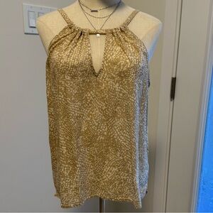 GAP Tan and Cream Women's Top
